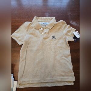 Chaps Kids Polo Shirt - Beige